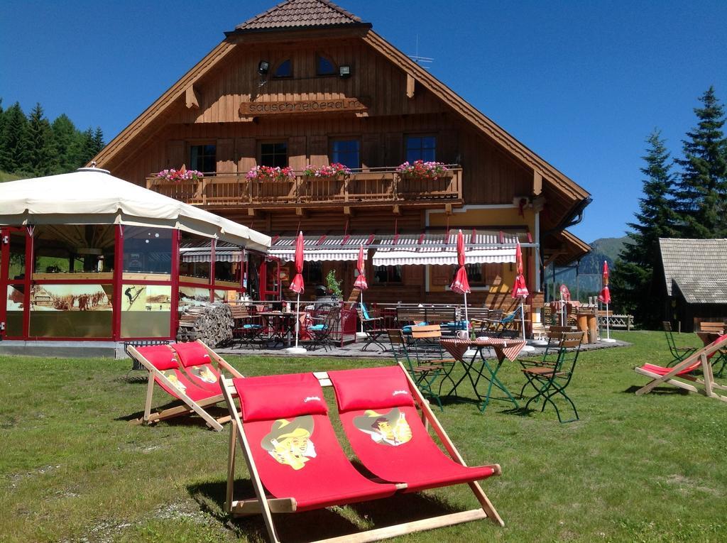 Sauschneideralm Hotel Faningberg Eksteriør billede